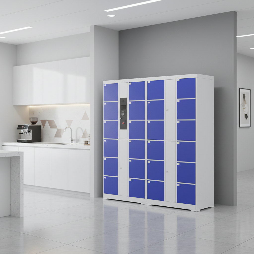 All-in-one 24H Automated Smart Cabinet System Electronic Luggage Express Parcel Self-service Storage Locker