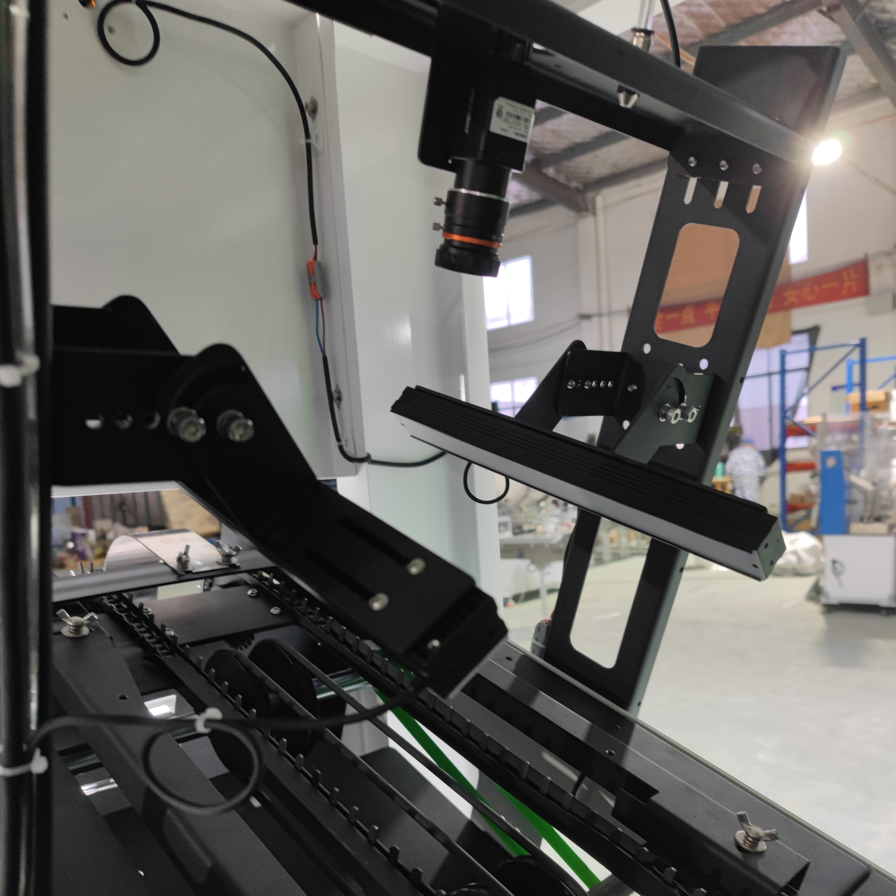 Cameras and visual light sources