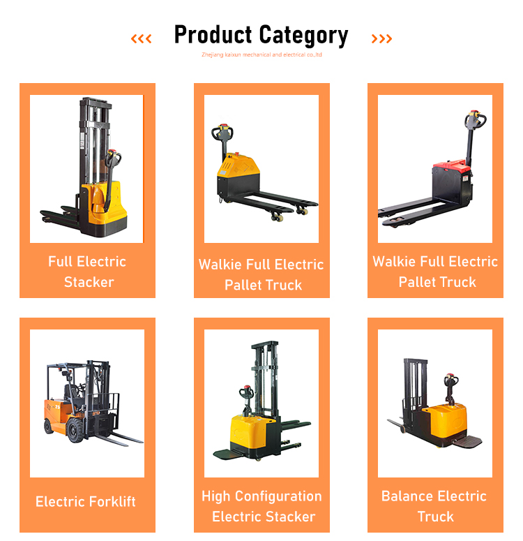 Electric Stacker and Walkie Electric Truck Selection