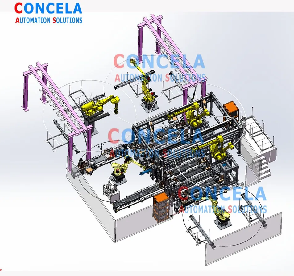 High-Speed Fully Automatic Props Manufacturing Line for Global Distribution
