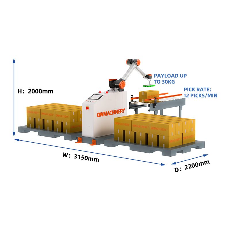 Automation 5kg 10 kg 15kg 20kg Robot Pick and Place Collaborative Robot 6 Axes Picking Cobot