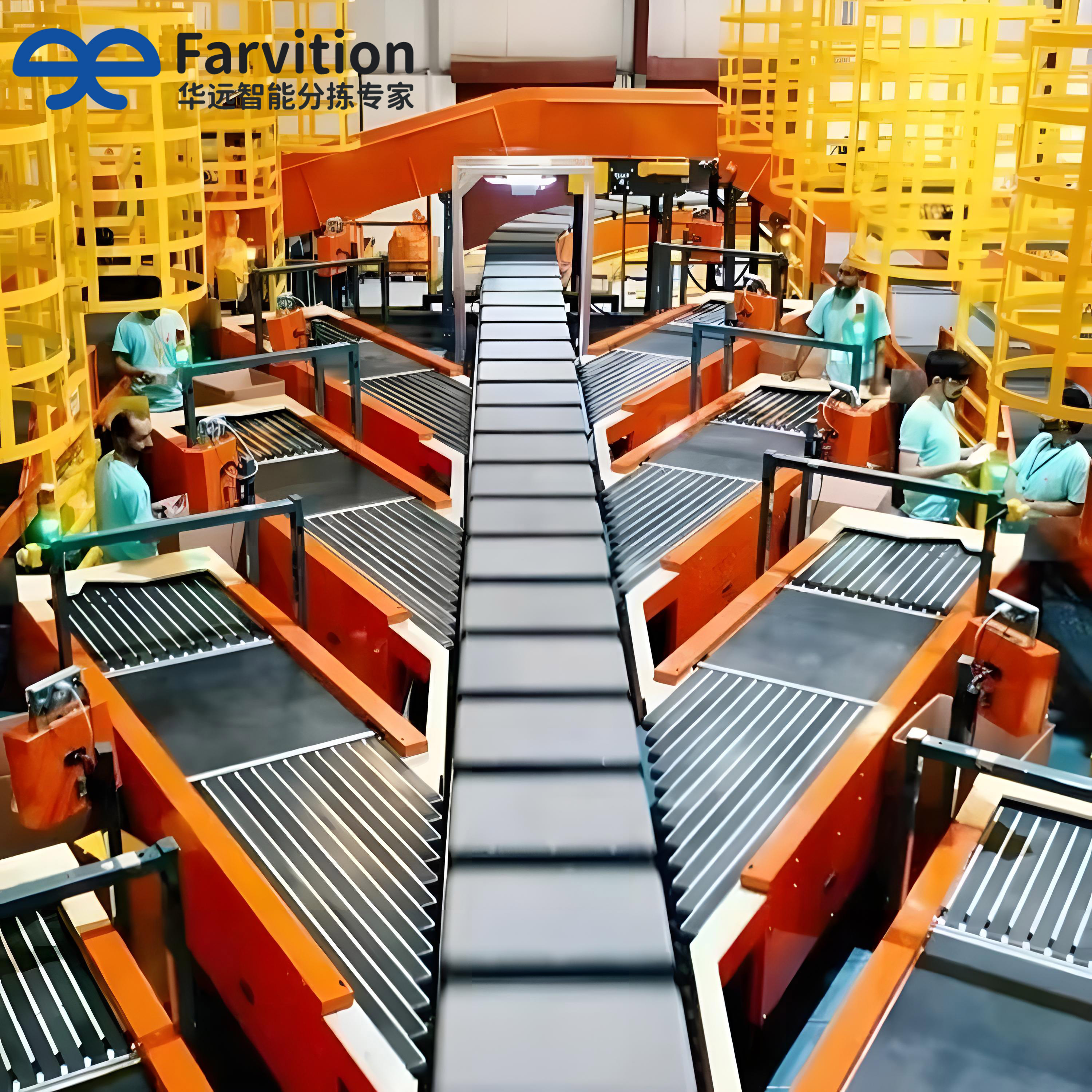 Cross Belt Sorting Machine Overview 1