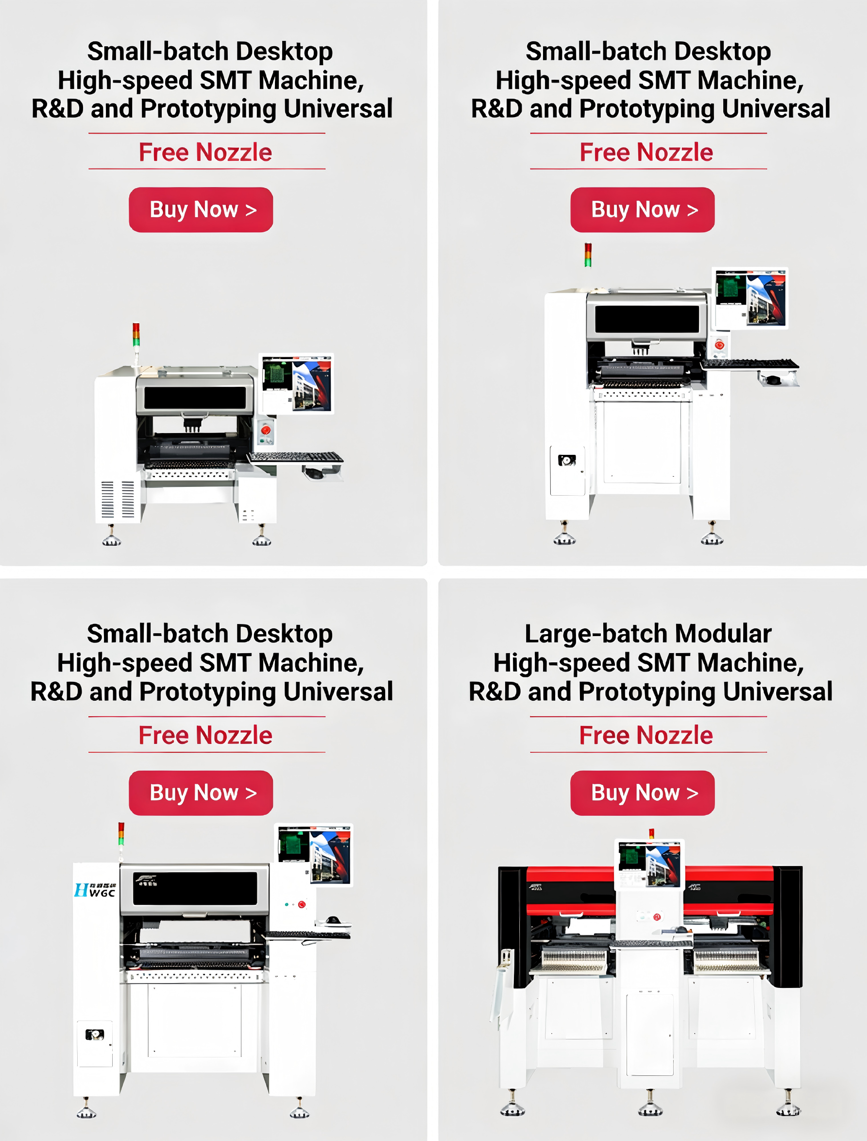 SMT Assembly Line Production Equipment Showcase