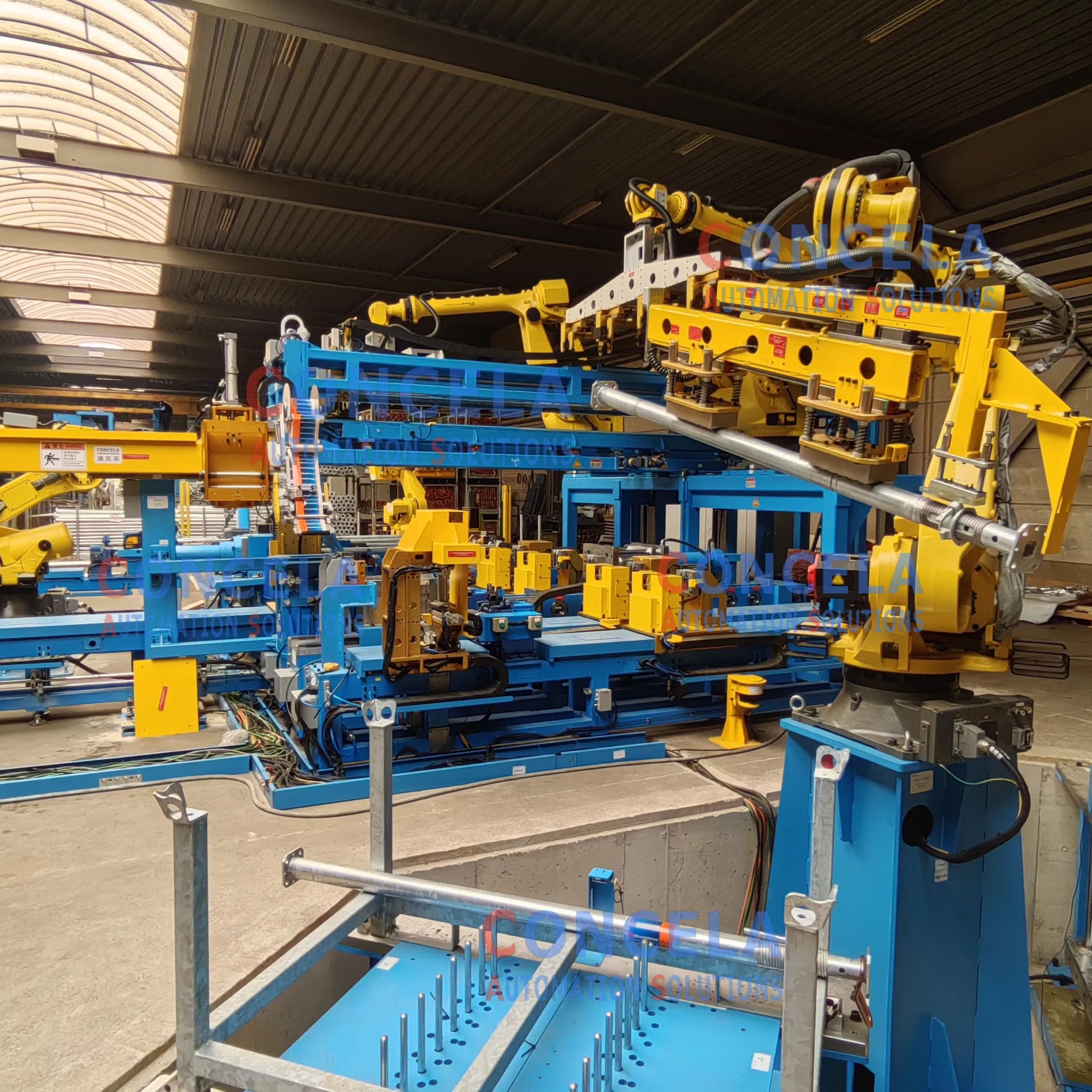 High-Speed Fully Automatic Props Manufacturing Line for Global Distribution
