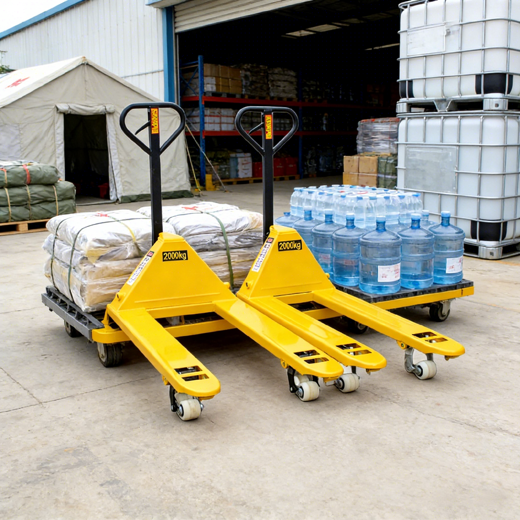Hot Sale Hand Pallet Truck 2 Ton 3 Ton 5 Ton Hand Pallet Jack 1 Ton Manual Pallet Truck for Handling