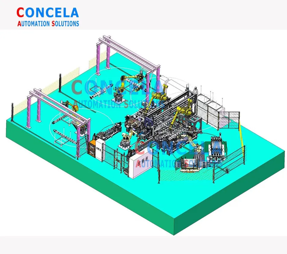 High-Speed Fully Automatic Props Manufacturing Line for Global Distribution