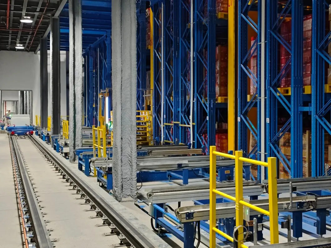 Heavy-Duty Roller Conveyor System for Efficient Rgv Operations