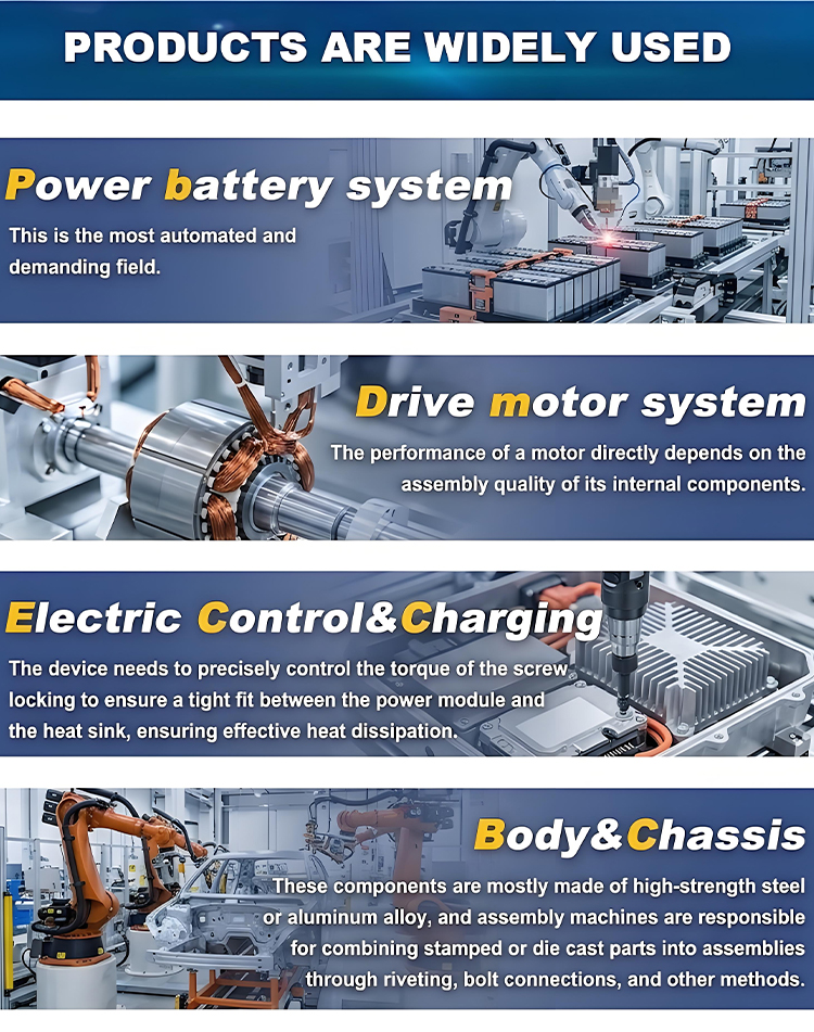 Flexible Production Power System New Energy Fully Customized Production Line Automatic Hardware Assembly Workshop Equipment