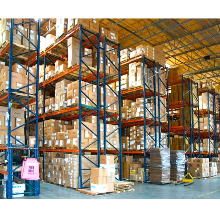 Commercial Grade Warehouse Rack Multi Level Pallet Racking System For Large Scale Logistics And Distribution Center