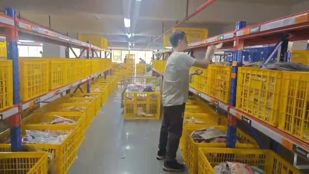 Warehouse shelf tags
