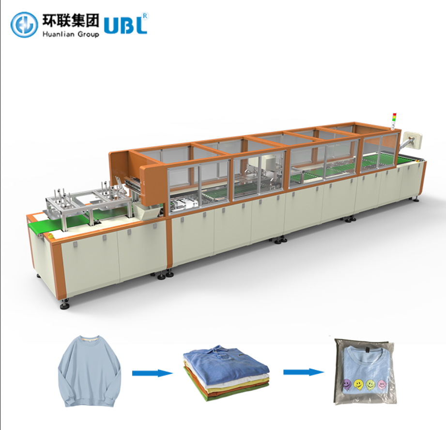 Automatic Clothing Folding Packaging Machine Showcase