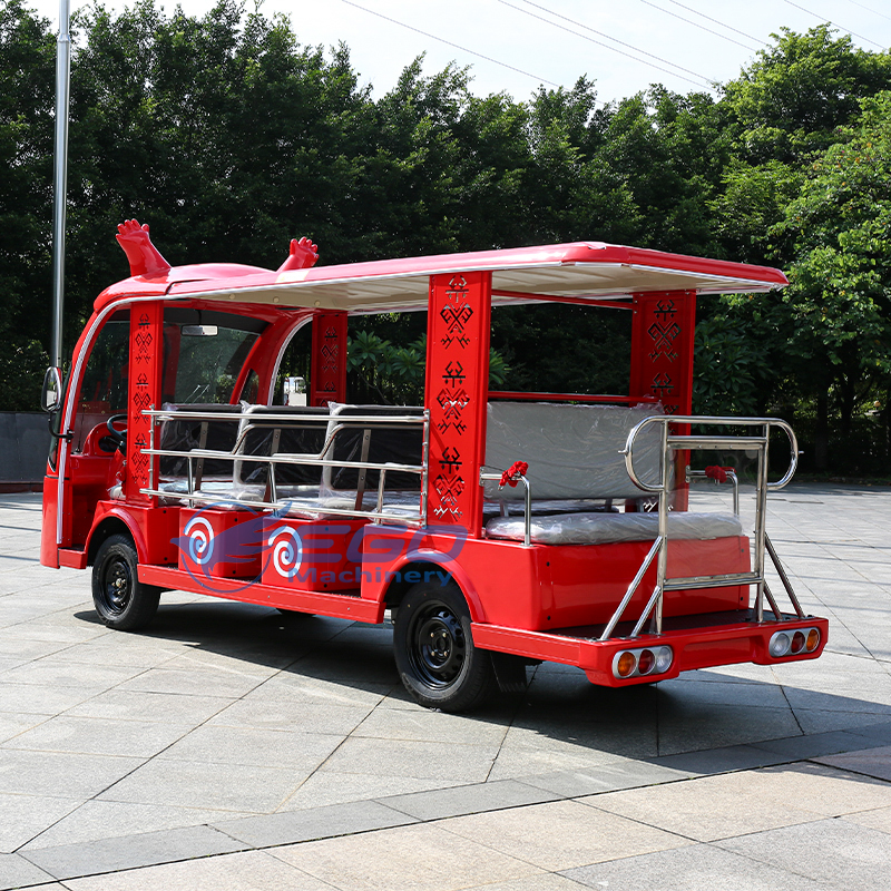 New Children's Cartoon Bus Small Animal Shape Cute Bus Factory Direct Sales Factory Price High Quality Bus 17 Seaters