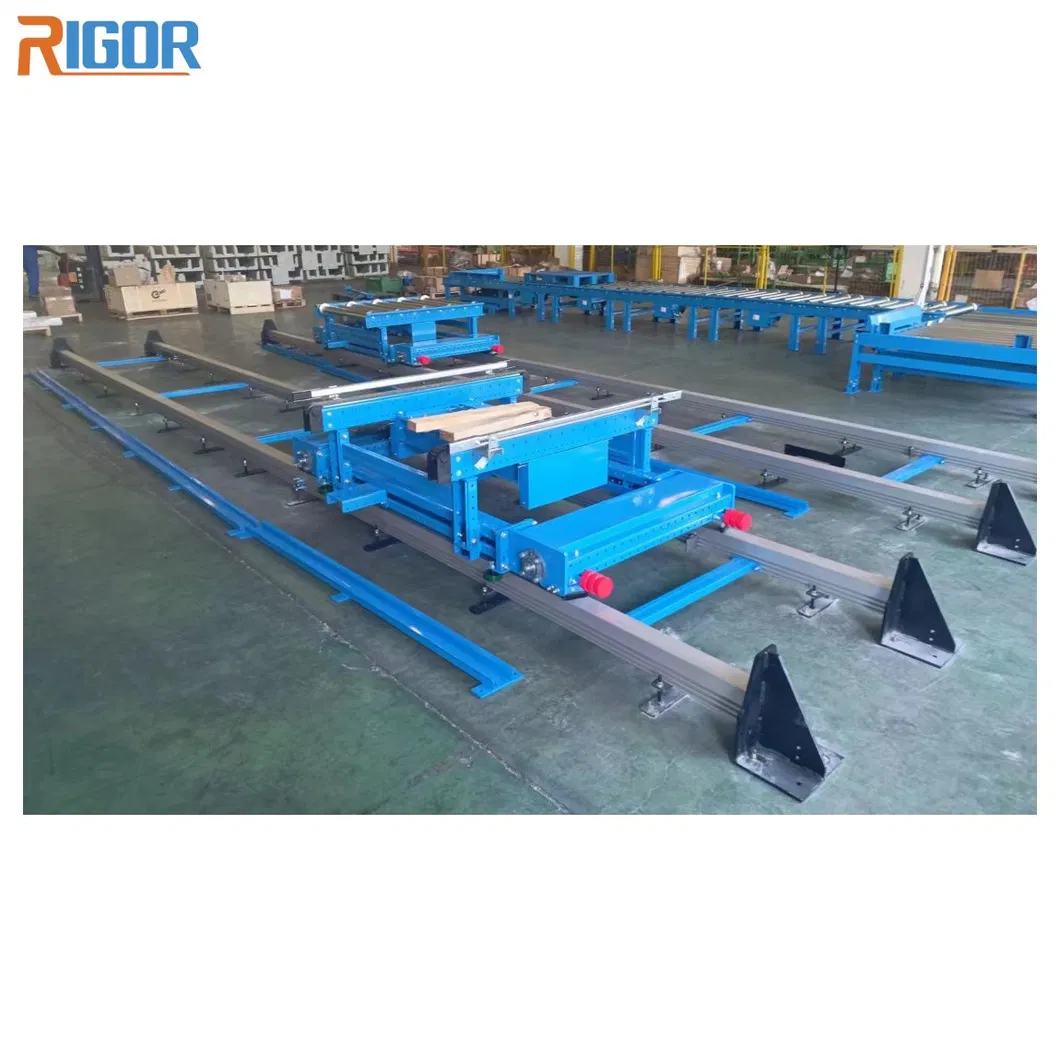 Heavy-Duty Roller Conveyor System for Efficient Rgv Operations