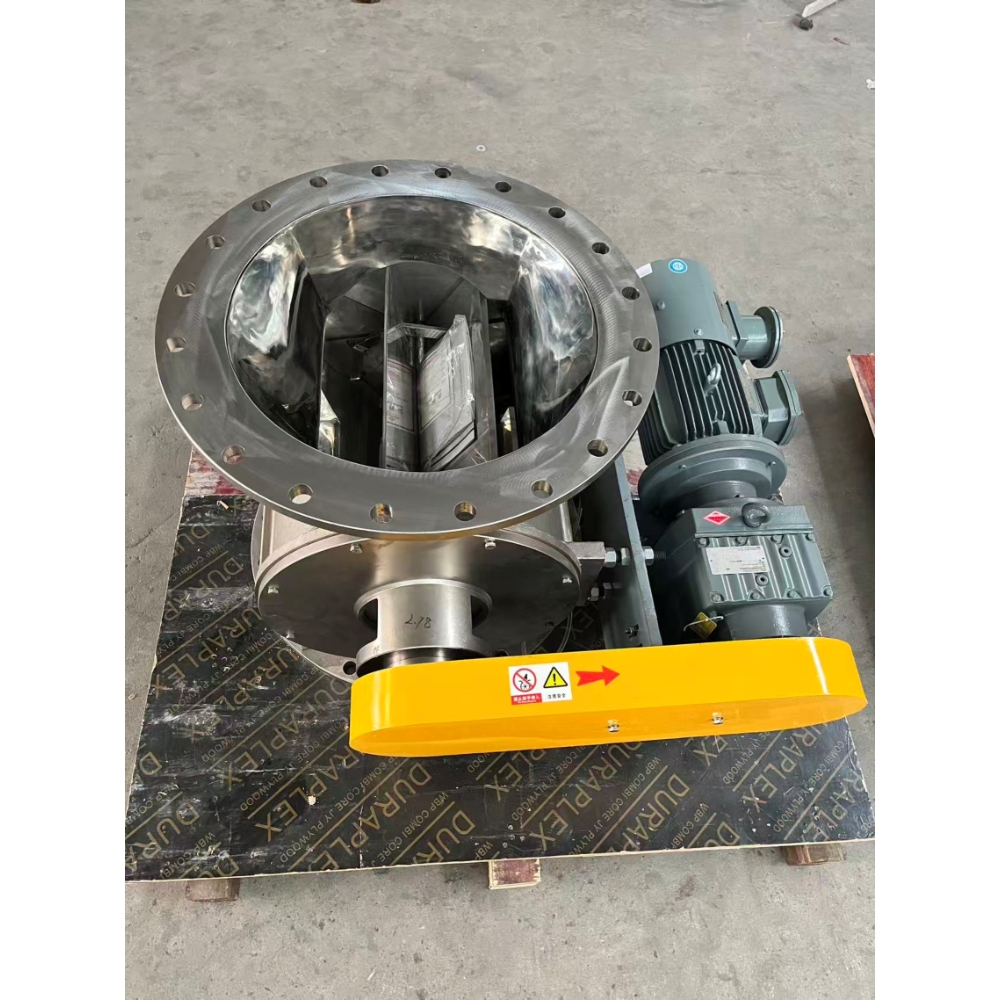 Anti-Blocking VCD Chain Transmission Rotary Feeder DN150/DN200/DN250/DN300/DN350/DN400/DN500 For Dust Collector Equipment