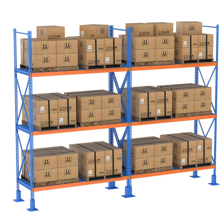 Commercial Grade Warehouse Rack Multi Level Pallet Racking System For Large Scale Logistics And Distribution Center