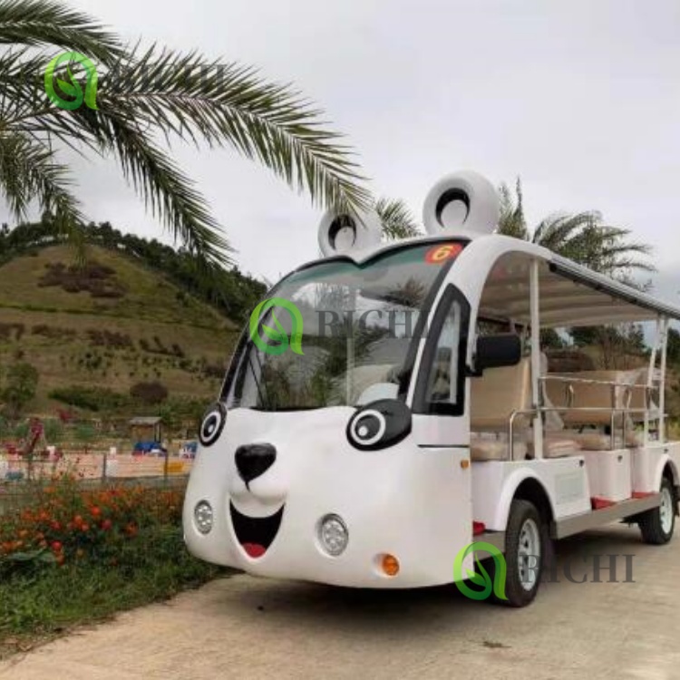 High Efficiency Children Like Electric Cartoon Sightseeing Bus Car for School Tour Theme Park Shuttle Transportation