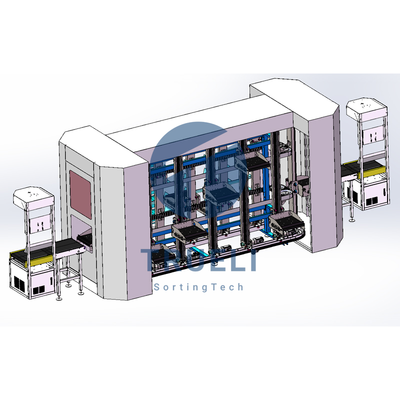 Truelisort 3D Parcel Sorting Put Wall for Intelligent Logistics Solutions High Efficiency Optimized