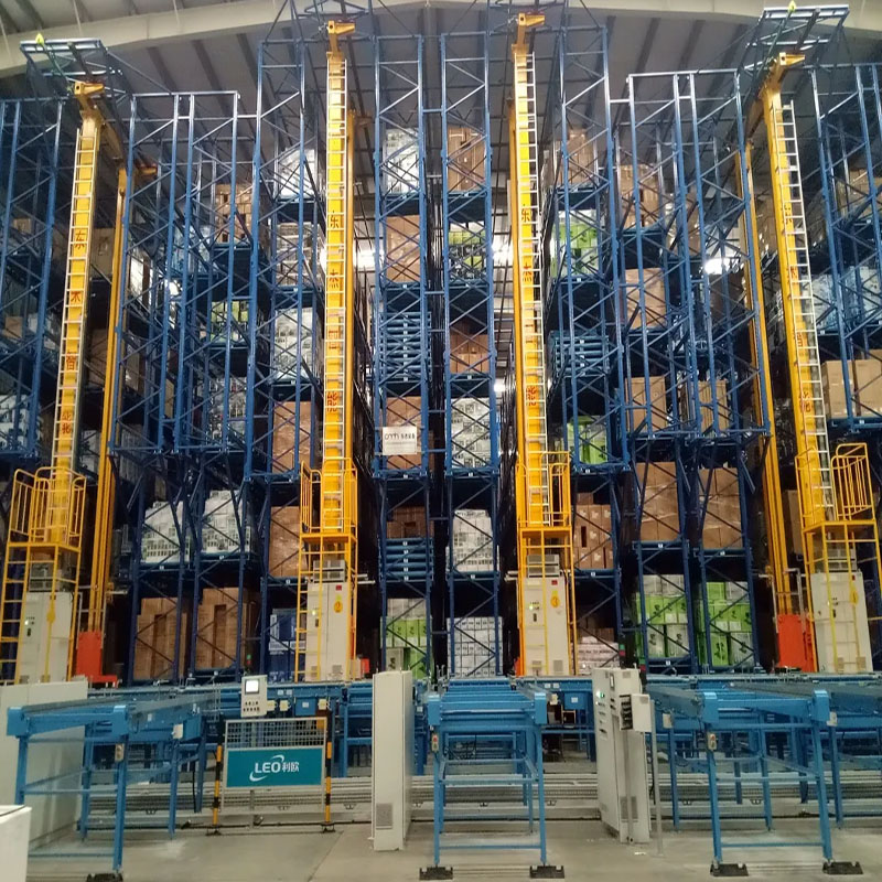 YONGGUAN ASRS Automated Storage Retrieval System High-Density Industrial Warehouse Solution Pallet/Miniload 5 Steel Construction