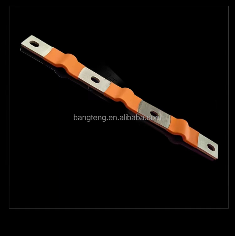 Flexible Copper Busbars Connector with Screw for 105A Prismatic Battery Power Distribution Equipment