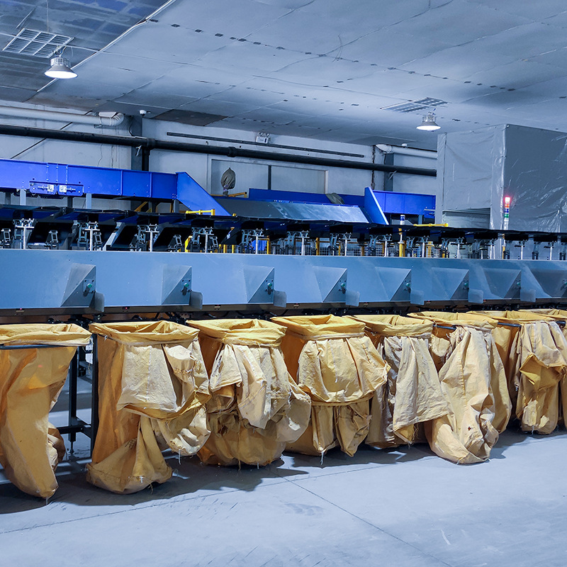 Smart Reversible Express Delivery Sorting Machine Compatible Large Small Items Highly Efficient Fully Automatic Logistics System