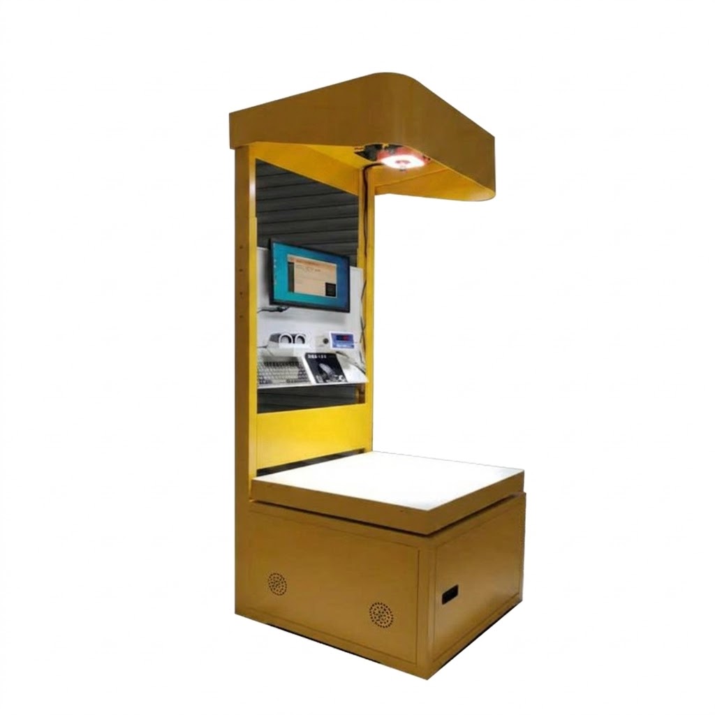 Precision In-Motion Parcel Scale With Integrated 3D Dimensioning and Barcode Scanning System