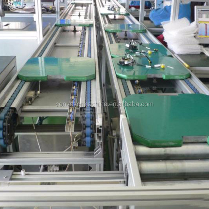 Automation LCD TV Assembly Line Speed Chain Conveyor Equipment for Factory With Production Line