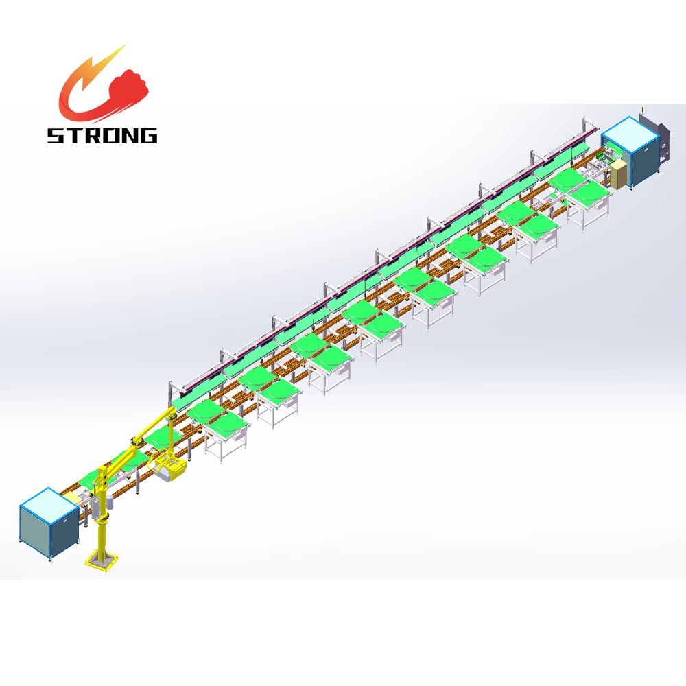 Double Speed Chain Automatic Production Line for Factory Automatic Assembly Line Conveyor