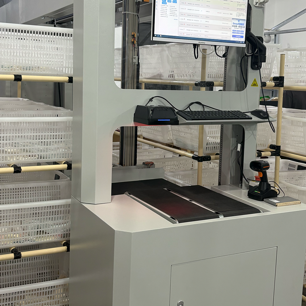 Truelisort Reliable Automatic Parcel Sorter Wall Type 3D Sorting Machine Intelligent Control Warehouse Sorting