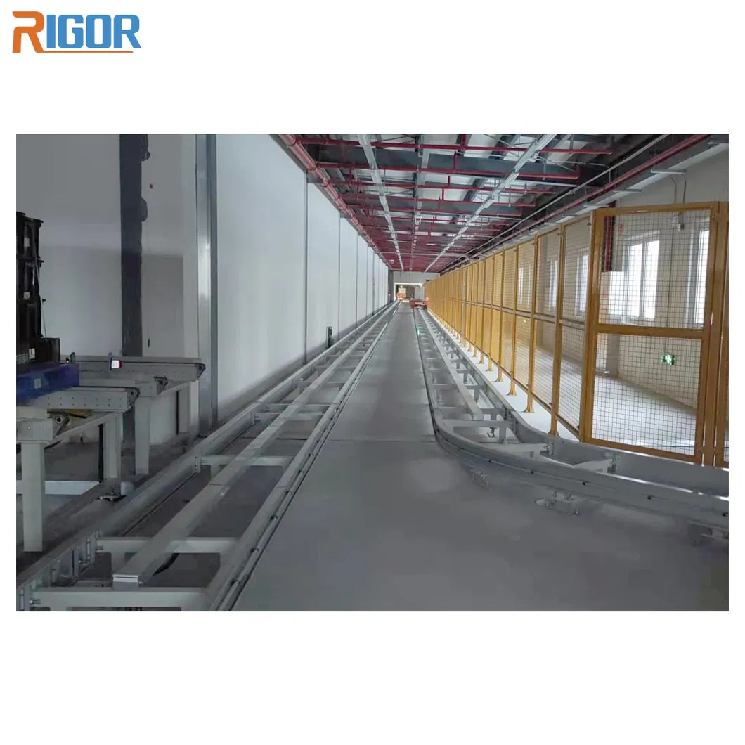 Heavy-Duty Roller Conveyor System for Efficient Rgv Operations