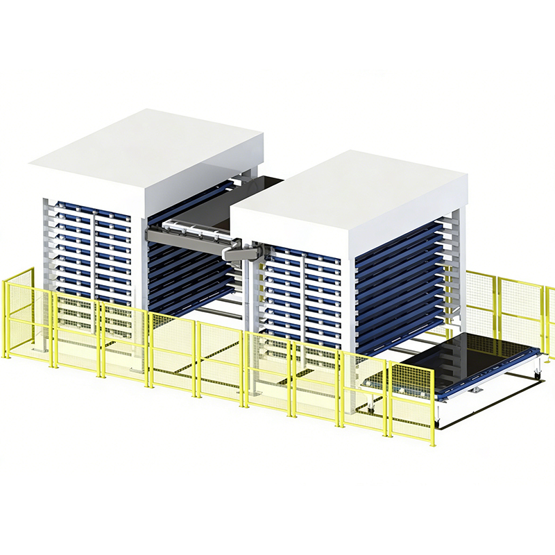 Robotic Handling Automatic Storage Rack Sheet Metal Warehouse Manipulator Loading Unloading CNC Machine Integration
