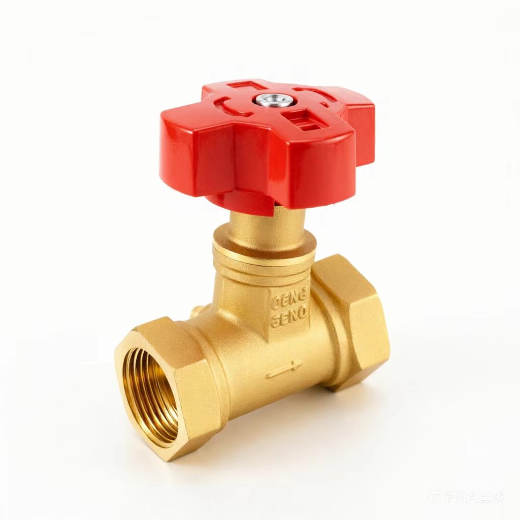 Brass Static Balance Valve Manual Flow Control Valve With Digital Lock For HVAC Heating Water System P16 200WOGForged Ball Valve