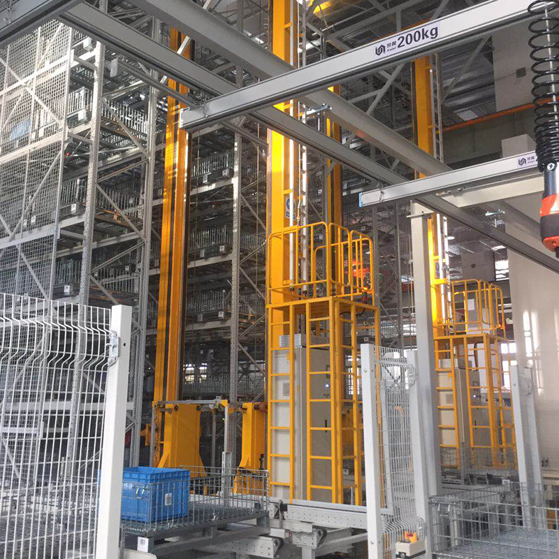 Fully Automated Warehouse Shelving Robot Stacker Crane Load Pallet Automation Multi Storage Rack Retrieval Picking System Asrs