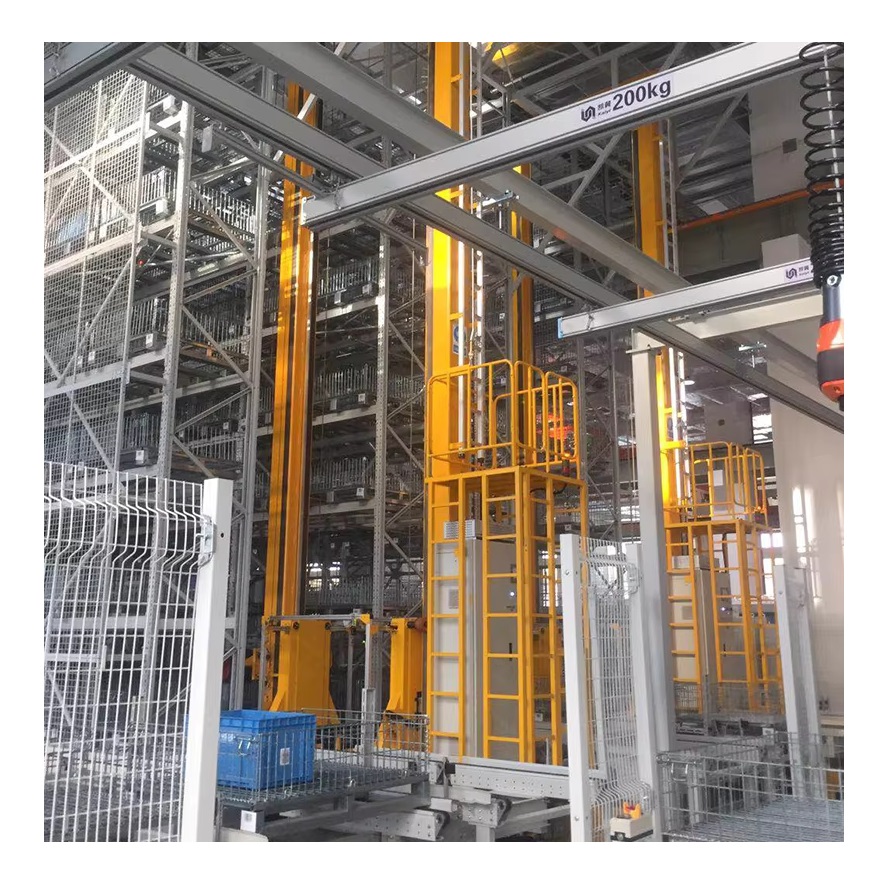 2025 Popular Trend Automation Logistics Warehouse System Asrs Racking Automated Storage and Retrieval System With Pallet Rack