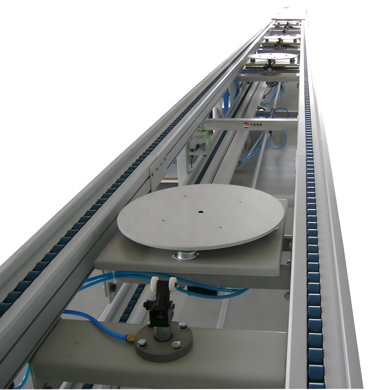 Huazhe HZ-SC09 Automatic Double Speed Chain Conveyor Equipment (Carbon Steel/Stainless Steel/Aluminum) for Notebook TV Line New