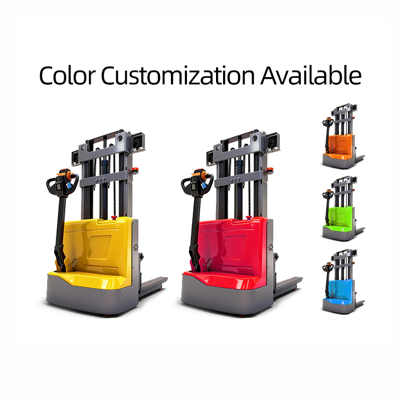 Worui High-performance Electric Stacker Walkie Electric Pallet Forklift Hydraulic Electric Stacker