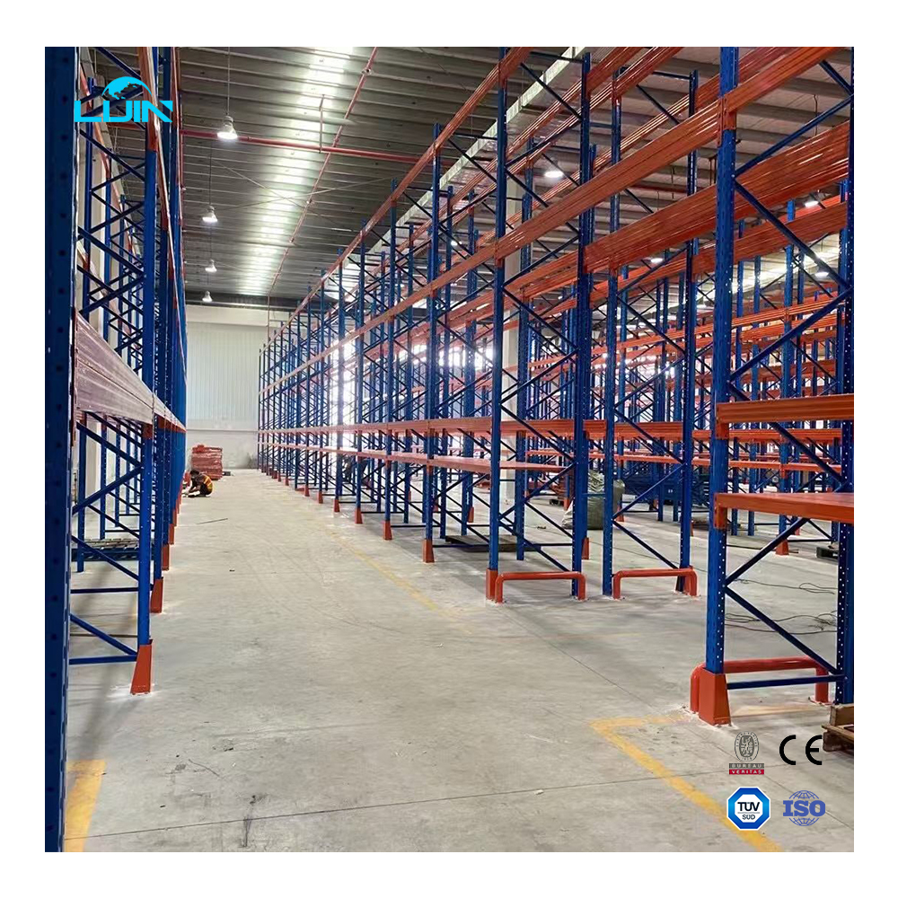 Reliable Logistics Racking System Heavy Duty Warehouse Storage Shelf For Pallet Cargo