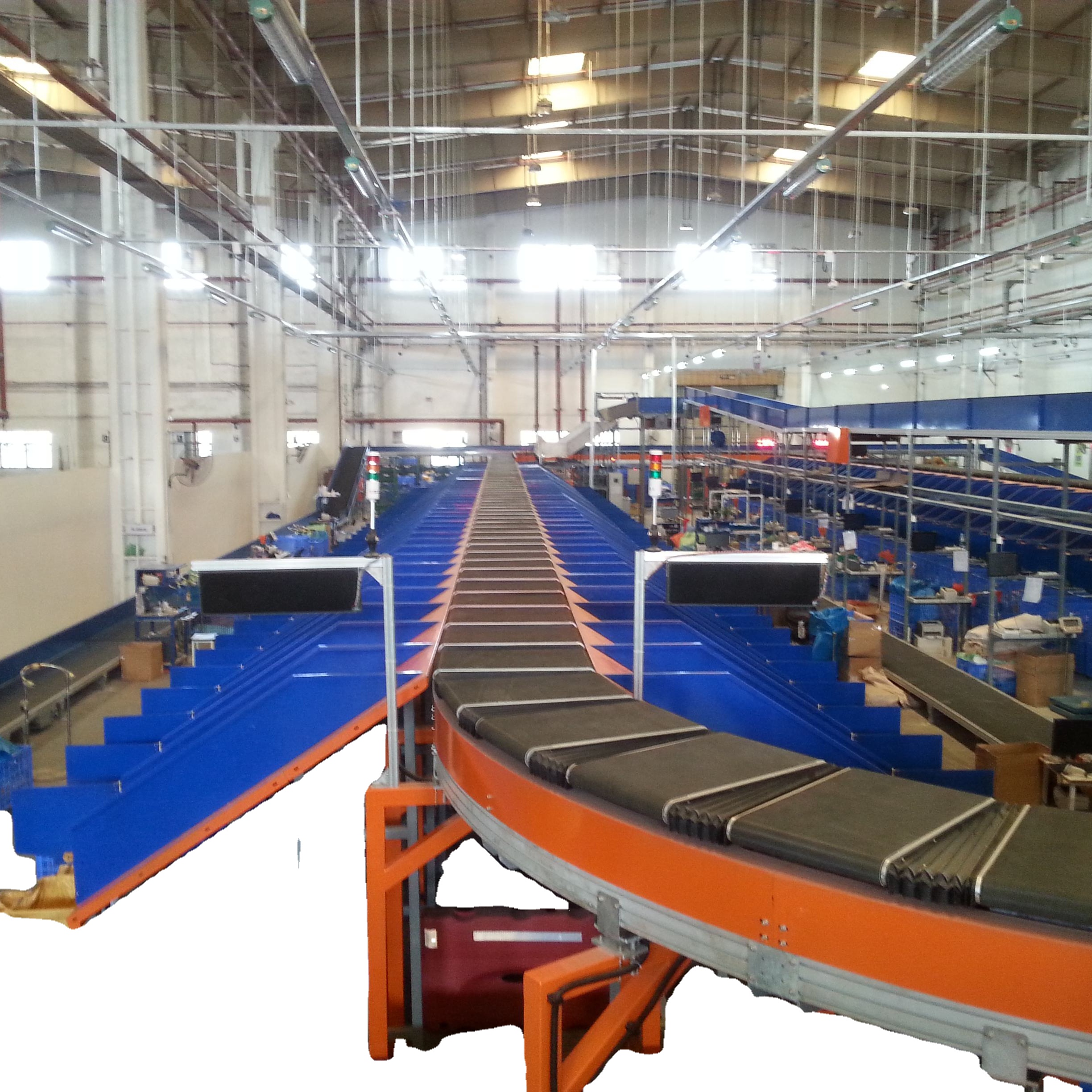 Widely Used Cycling Economical Sorting Machine Sorting System For Express/ Logistics/ Mail/ E-commerce Parcel Sorting With DWS