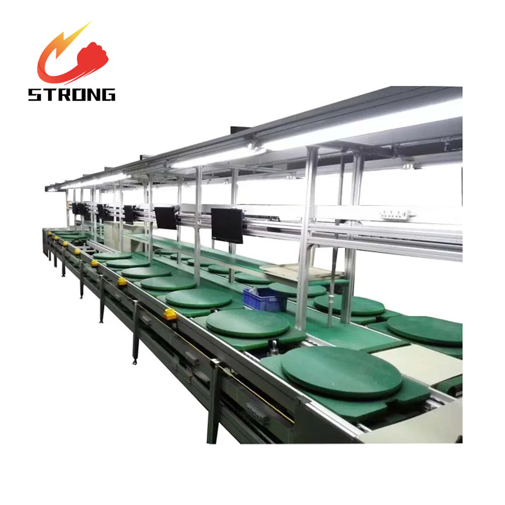 Double Speed Chain Automatic Production Line for Factory Automatic Assembly Line Conveyor