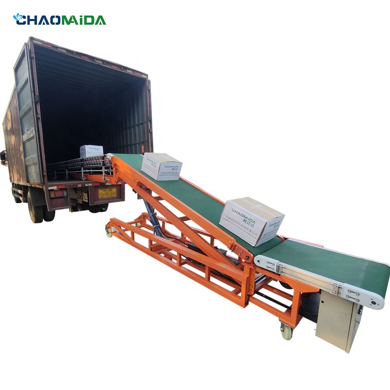 Container Loading and Unloading Conveyor E-commerce Picking and Loading Unloading Conveyor Assembly Line