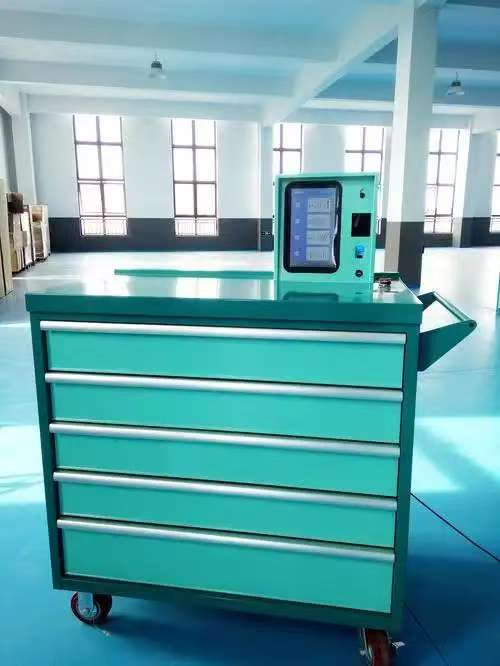 Customized Sheet Metal High-Capacity Warehouse Mobile Tool Cabinet