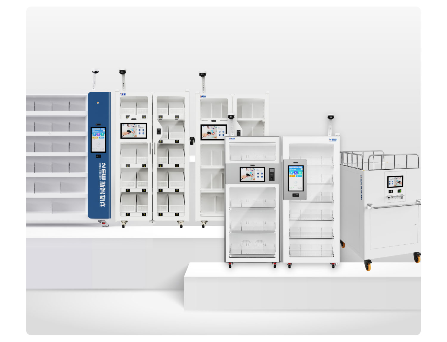 Factory Warehouse Management Automatically Smart Warehouse Storage Management System Software Locker Rfid Scanning Cabinet