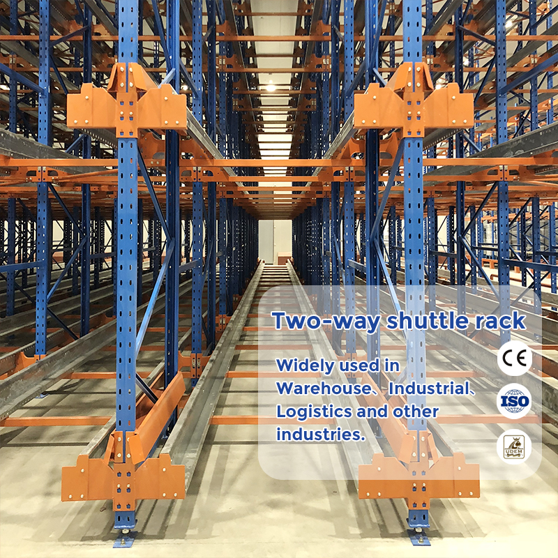 Cold Storage Radio Shuttle Rack System Heavy Duty Warehouse Pallet Storage Automation and Logistics Solutions