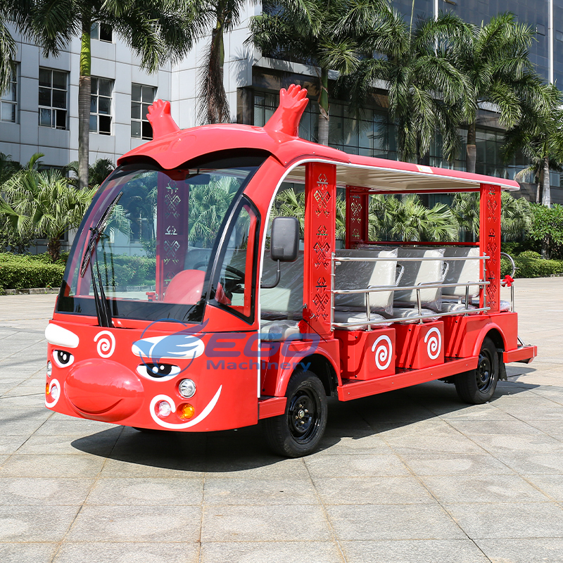 New Children's Cartoon Bus Small Animal Shape Cute Bus Factory Direct Sales Factory Price High Quality Bus 17 Seaters