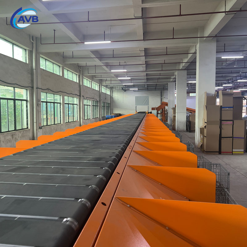 Highly Reliable Smart Narrow Belt Cross Sorting Solutions for Ecommerce Logistics and Order Fulfillment