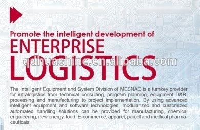 INTELLIGENT LOGISTICS EQUIPMENTS ASRS for PROJECT in COMMONLY USING IMES4.0 of CHEMICAL INDUSTRY