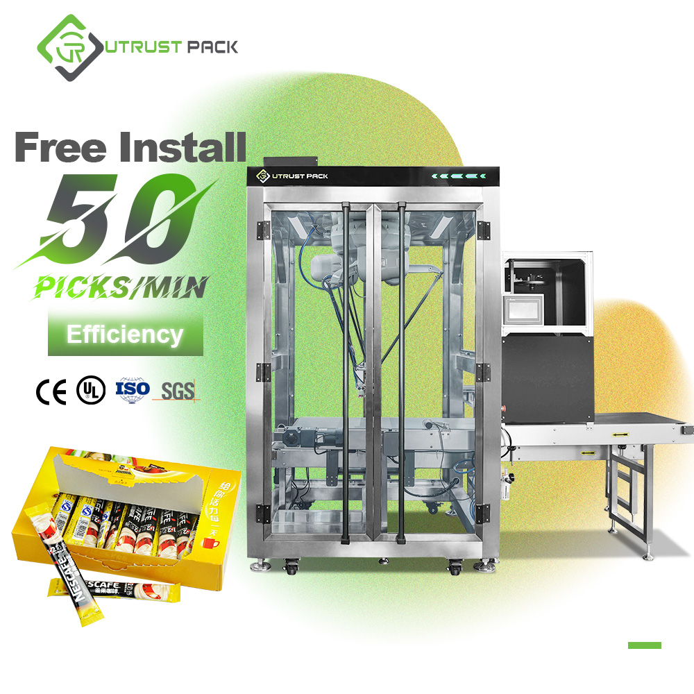 Factory Direct Sales Industrial Intelligent Delta Vector Anki Picking Robots for Food Sorting Packaging Line