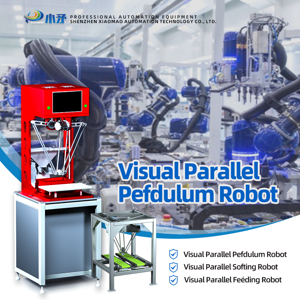 High Efficiency Pick and Place Spider Arm Robot for Goods Sorting Core Components Include Gearbox Motor Engine