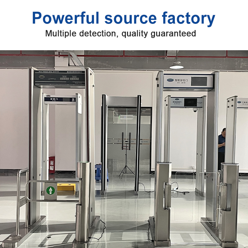 Ready to Ship Best Price High Sensitivity Detection Security Gate & Turnstile All-in-One Machine