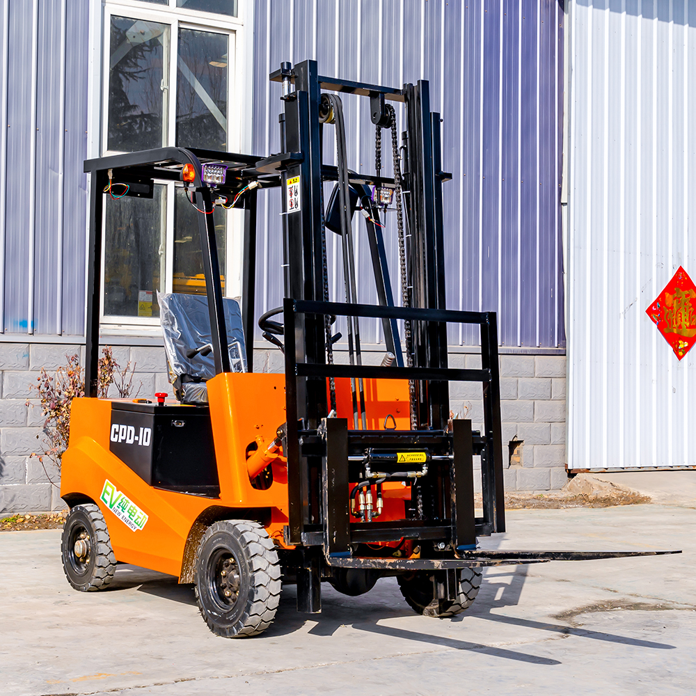 Manufacturer-Sold Automatic Flanking Forklift Powered Pallet Truck for Retail Industries