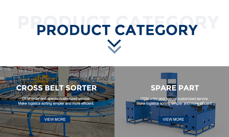Cross belt sorter info